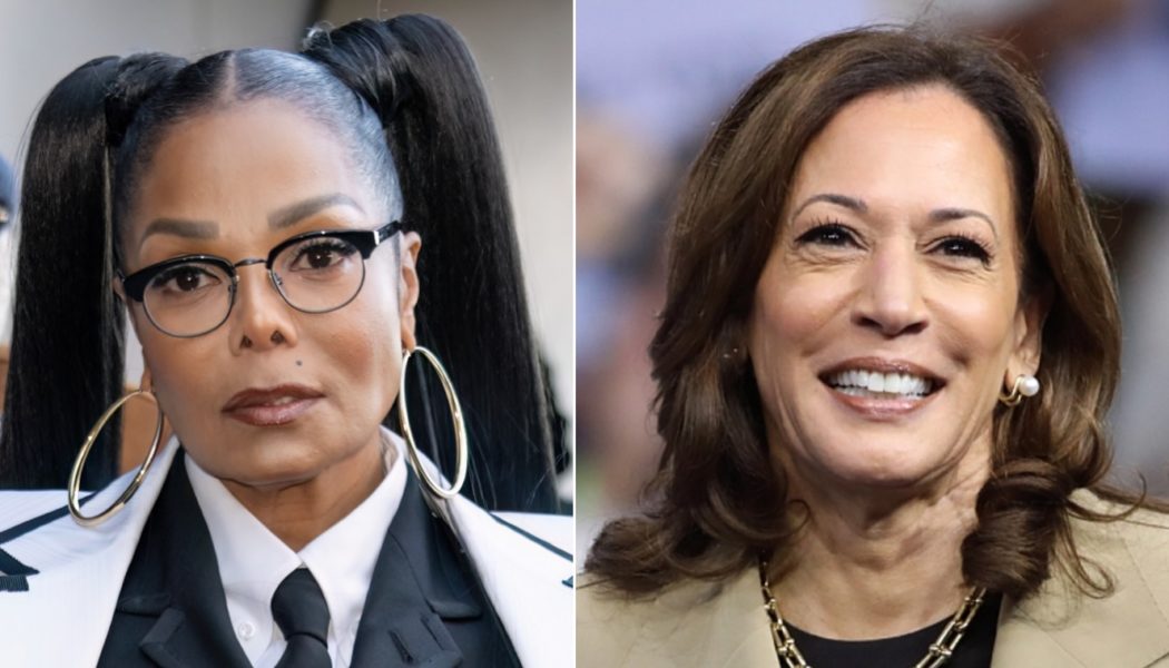 Janet Jackson bizarrely questions Kamala Harris' ethnicity in new interview