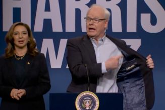 Jim Gaffigan absolutely nails Tim Walz on SNL's season 50 premiere