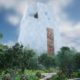 Julie Mehretu's 83-Foot Glass Tower Transforms Obama Presidential Center