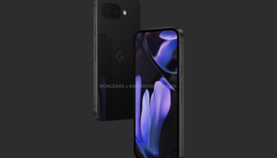 Leaked Google Pixel 9A renders reveal a visor-free look