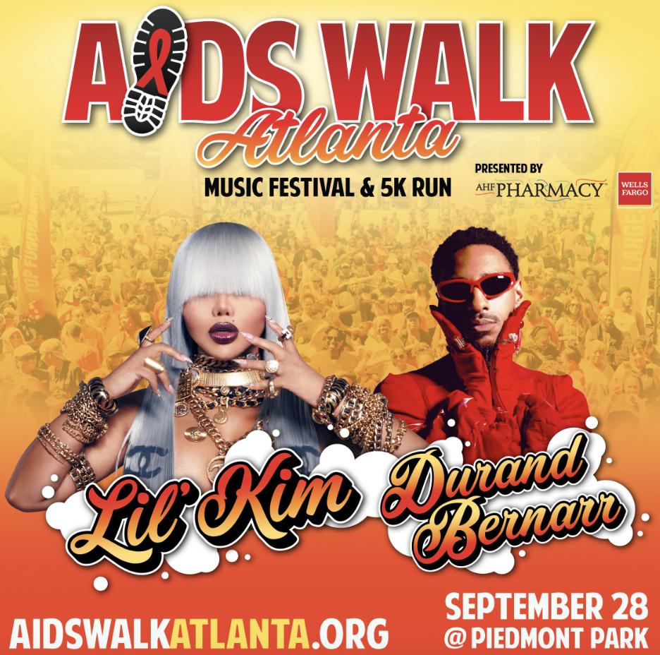 Lil' Kim Aids Walk Artwork