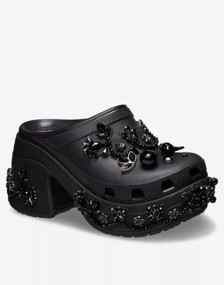 Simone Rocha X Crocs. Siren (black). Size: Uk(m8/w9), Eur (42-43), Us(m9/w11).