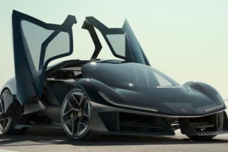 Lotus Unveils Futuristic Three-Seat Theory 1 EV Supercar Concept