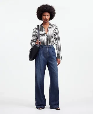 madewell, The Harlow Wide-Leg Jean