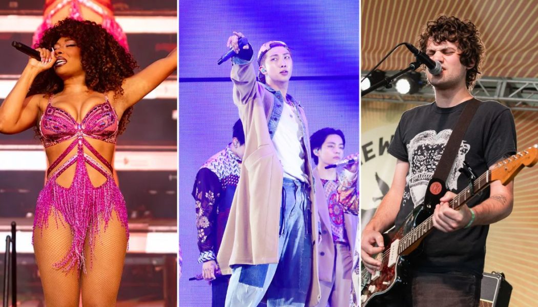 Megan Thee Stallion and RM Bring the Heat, It's MJ Lenderman Fall, and Other Songs of the Week