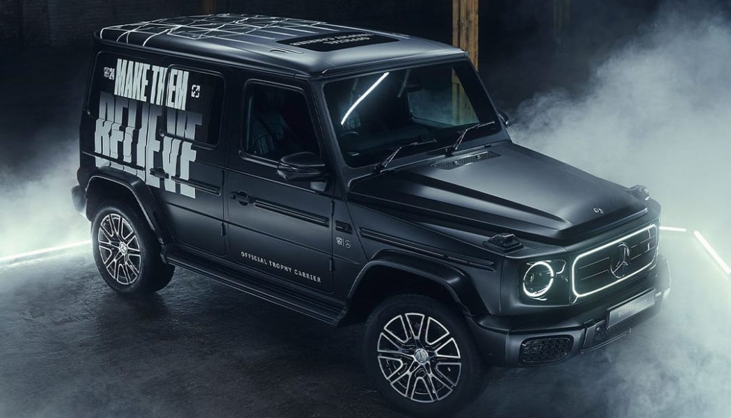 Mercedes-Benz Reveals Custom G-Class League of Legends Trophy Carrier