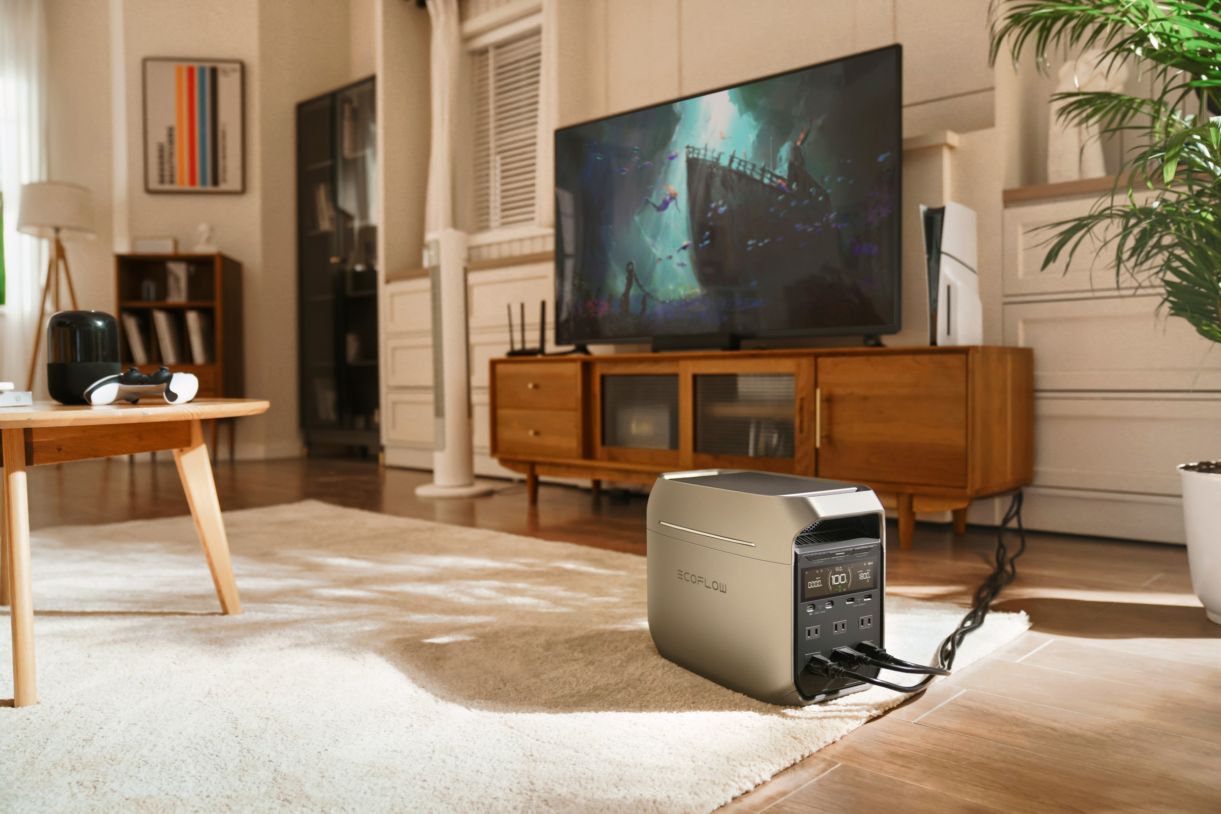 The Delta 3 series can power your gaming setup during a blackout, which is definitely more important than the contents of your refrigerator.