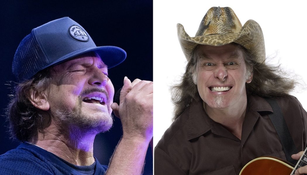 Pearl Jam troll Ted Nugent by turning "Stranglehold" into anti-gun anthem