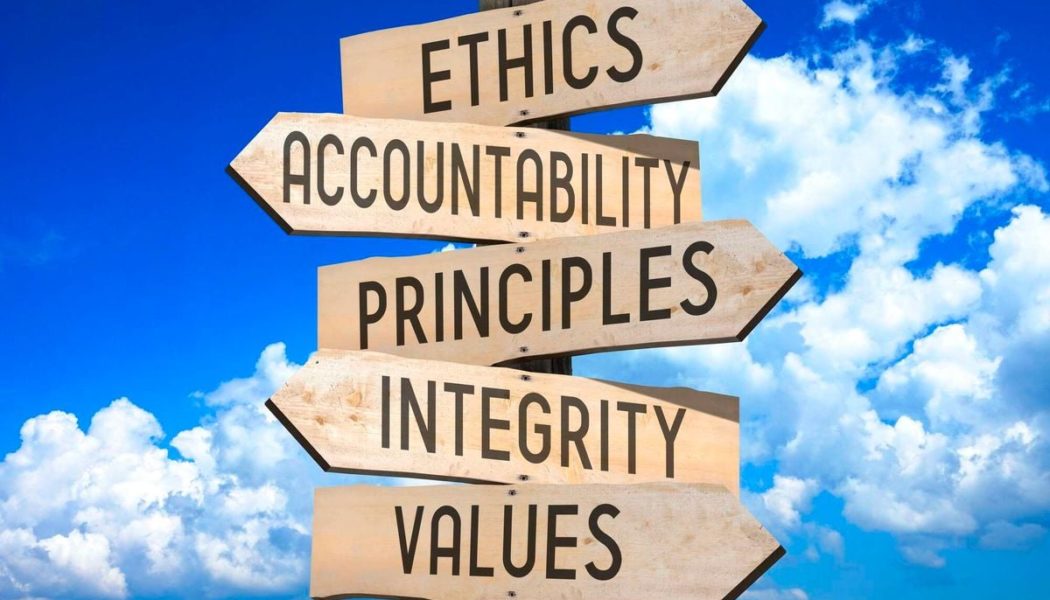 Personal integrity remains key to business and national prosperity