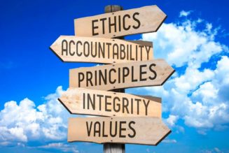 Personal integrity remains key to business and national prosperity