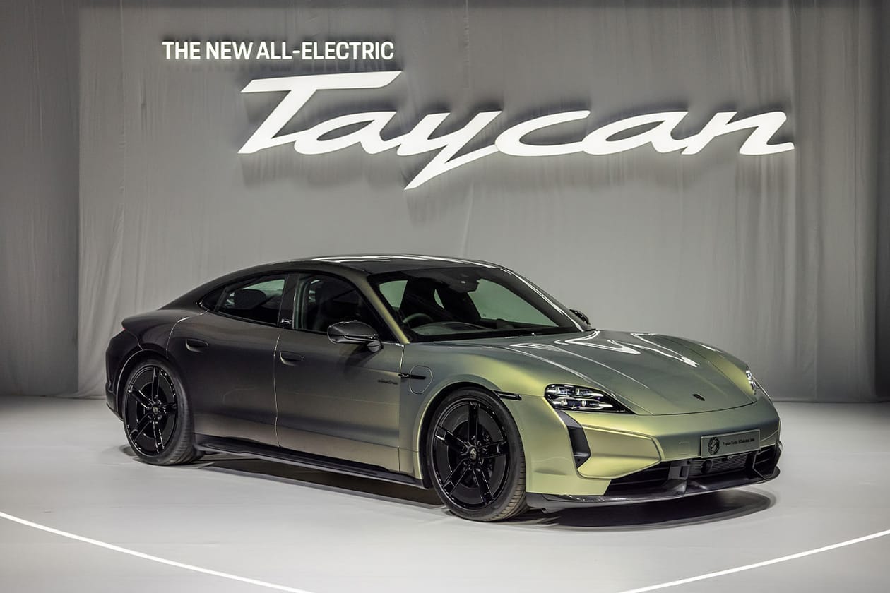 2025 Porsche Taycan Lineup Singapore Release Info