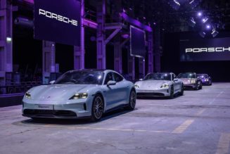 Porsche's Latest Taycan Lineup Makes Stunning Debut in Singapore