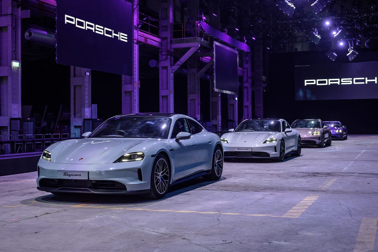 2025 Porsche Taycan Lineup Singapore Release Info