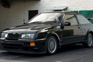 Rare 1987 Ford Sierra RS500 Cosworth Surfaces for Auction