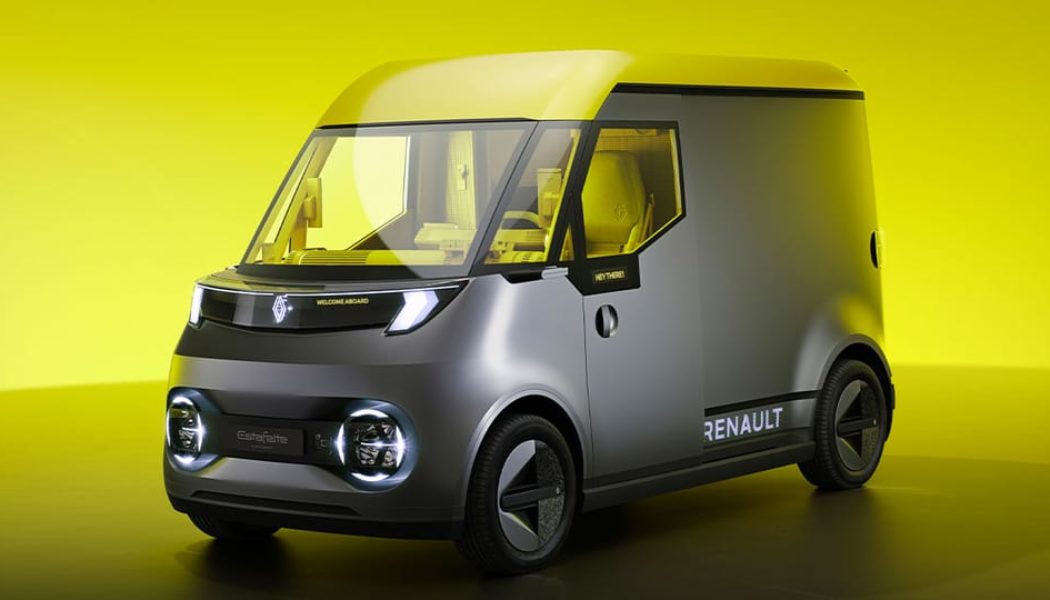 Renault Introduces the Estafette: an EV Van Designed for Urban Environments