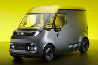 Renault Introduces the Estafette: an EV Van Designed for Urban Environments