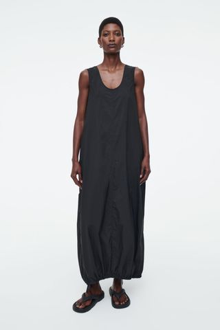 Oversized Parachute Maxi Dress