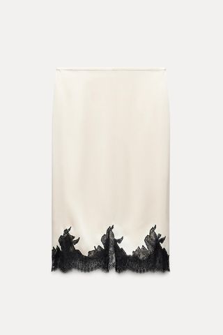 Lace Midi Skirt Zw Collection