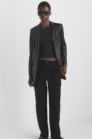 Rag & Bone Nora Faux Suede Cargo