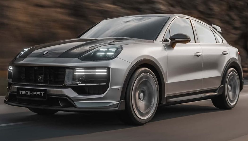 TECHART Unveils the "Aero Kit I" for the Porsche Cayenne E3.2