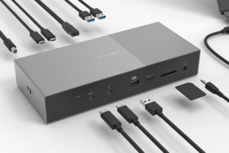 The first Thunderbolt 5 dock appears to have arrived