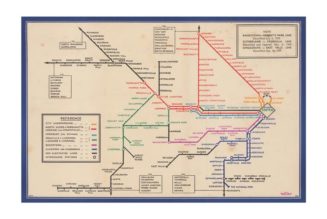 The Map House Explores Cartographic Art of the London Underground