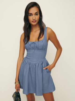 Daria Linen Dress