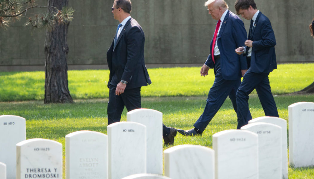 Trump Campaign Staff Get Into Altercation At Arlington Cemetery, Called Out By Army