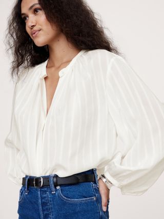 Banana Republic, Rayon-Silk Blouse