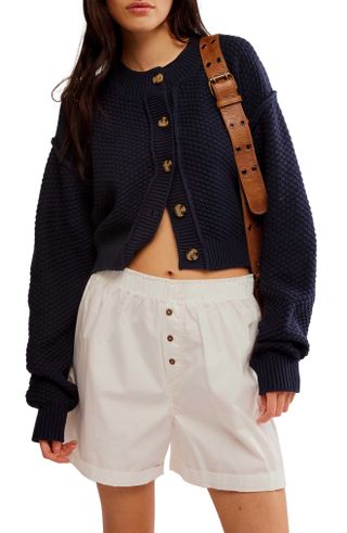 Free People, Lila Crop Cardigan