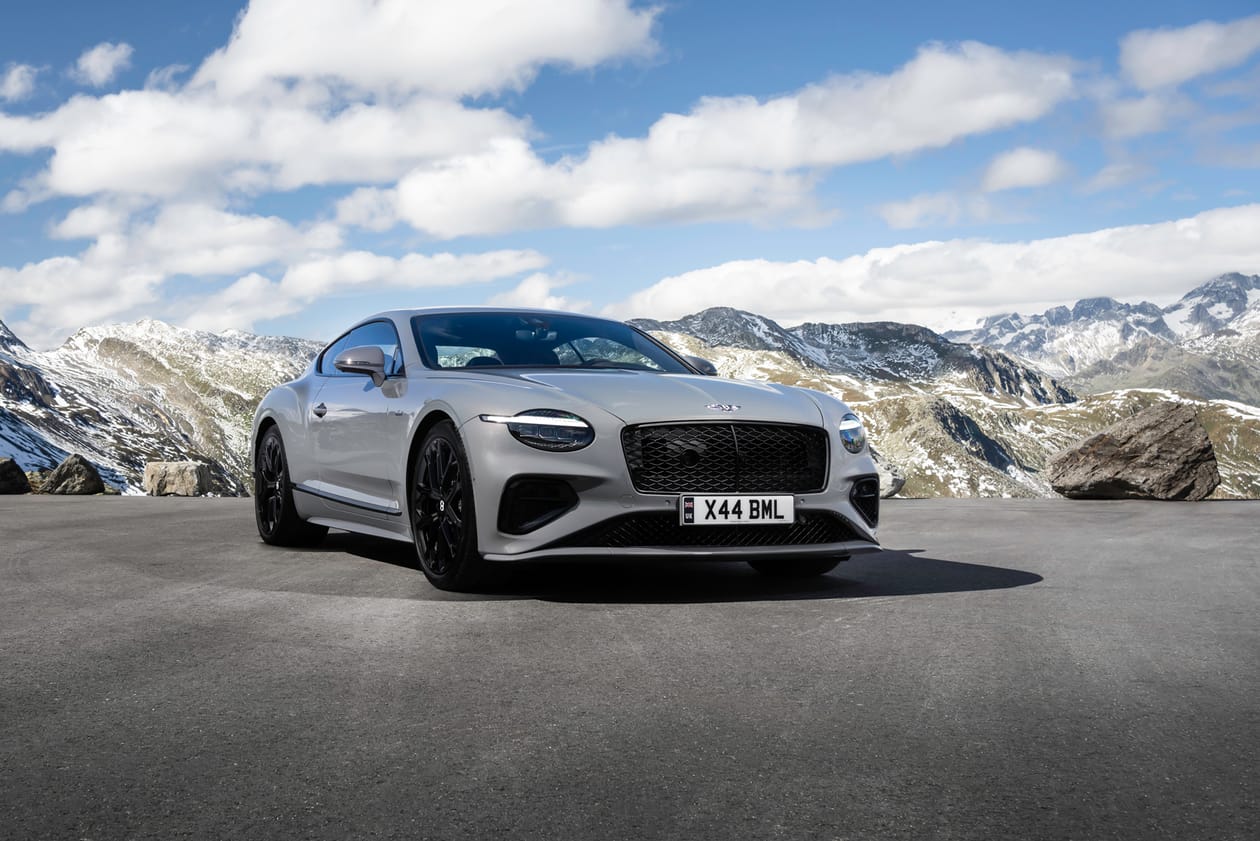 2025 Bentley Continental GT Speed Test Drive Review hybrid grand tourer switzerland