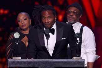 A Tribe Called Quest inducted Into Rock Hall with all-star tribute performance