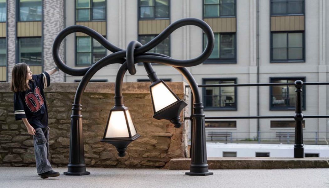 Alex Chinneck Unveils Whimsical Sculptural Lamps at Assembly Bristol