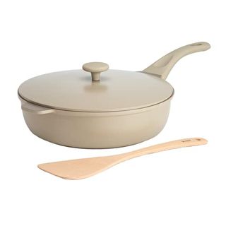 Amazon.com: Goodful All-In-One Pan, Multilayer Nonstick, High-Performance Cast Construction, Multipurpose Design Replaces Multiple Pots and Pans, Dishwasher Safe Cookware, 11-Inch, 4.4-Quart Capacity, Linen: Home & Kitchen