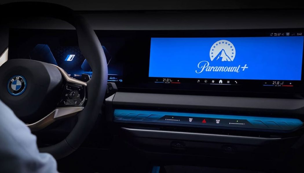 BMW Expands In-Car Entertainment with Paramount+ Partnership