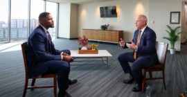 Bring Back Civics: Michael Strahan Presses Tim Walz On Why Kamala Harris Didn’t Enact Policies