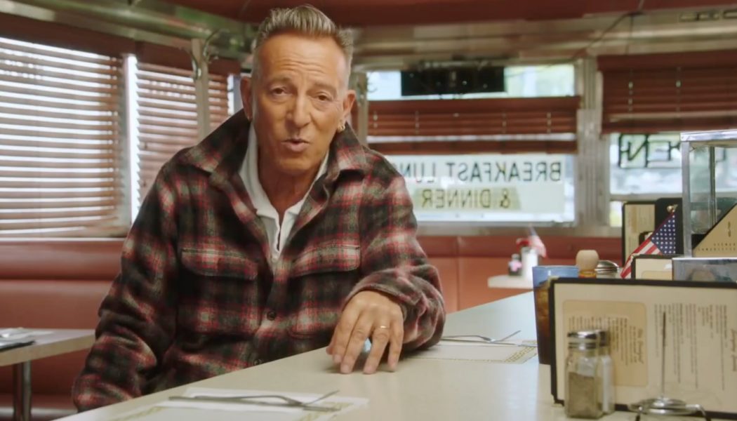 Bruce Springsteen endorses Kamala Harris from a New Jersey diner