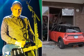 Car crashes into Billy Corgan's tea shop, injuring his mother-in-law