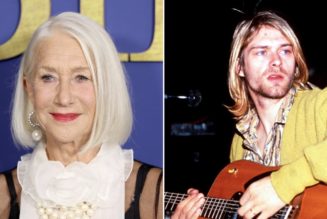 Dame Helen Mirren says she's "sad that Kurt Cobain died when he did because he never saw GPS"