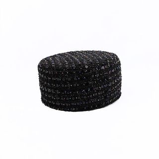 Maison Krasnova, Sequined Pillbox Hat