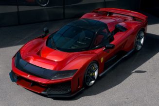 Ferrari Unveils 1200 Horsepower F80