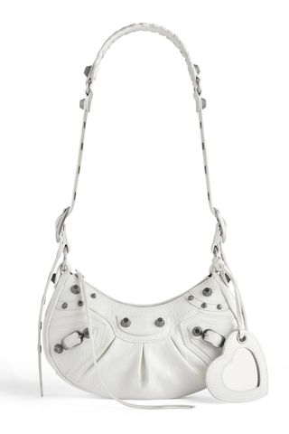 Women's Le Cagole Xs Shoulder Bag in White