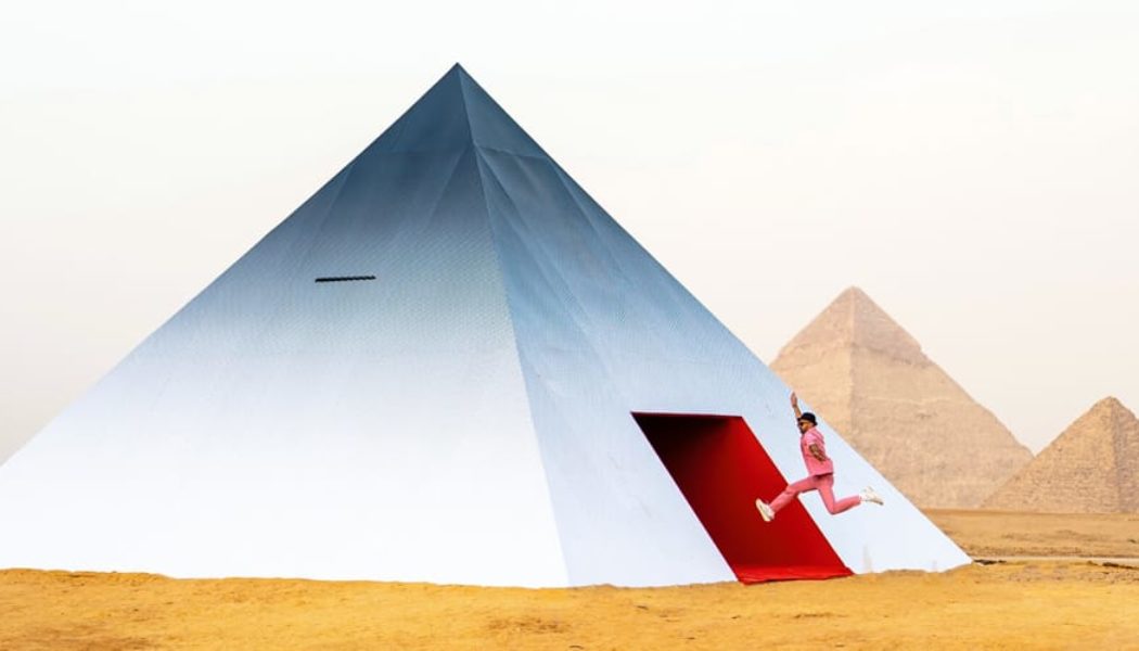 Giza Pyramids Become Open-Air Museum for 'Forever Is Now'