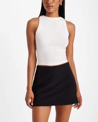 Express, Editor Super High Waisted Mini Skort