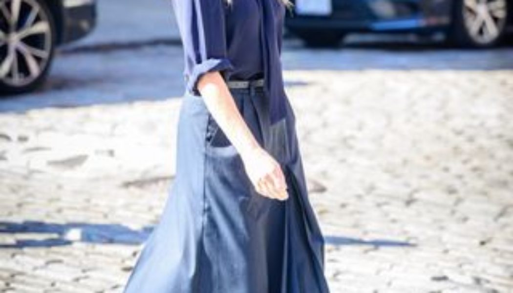 Gwyneth Paltrow Just Wore the Season's Biggest Skirt Trend With Winter's Most Timeless Flat Shoes