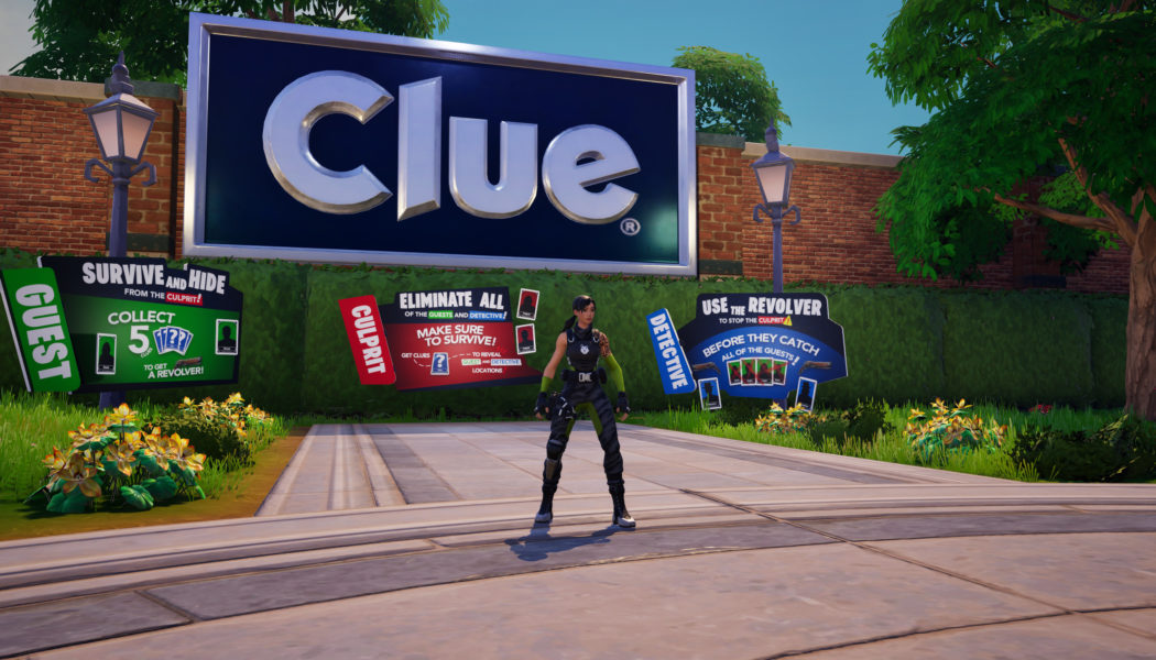 Hasbro is bringing classic board games to Fortnite, starting with Clue