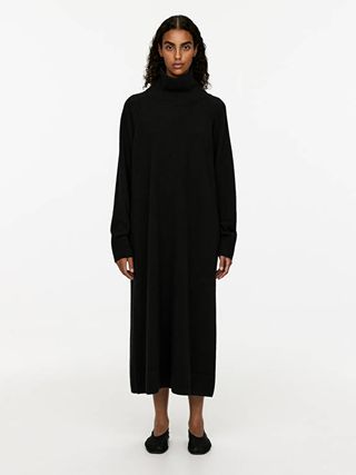 Arket, Cashmere-Wool Roll-Neck Dress