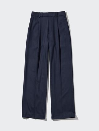 Uniqlo, Pleated Wide-Leg Trousers