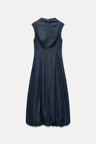 Denim Balloon Dress