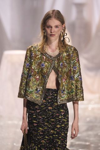 Valentino spring summer 2025 floral jacket